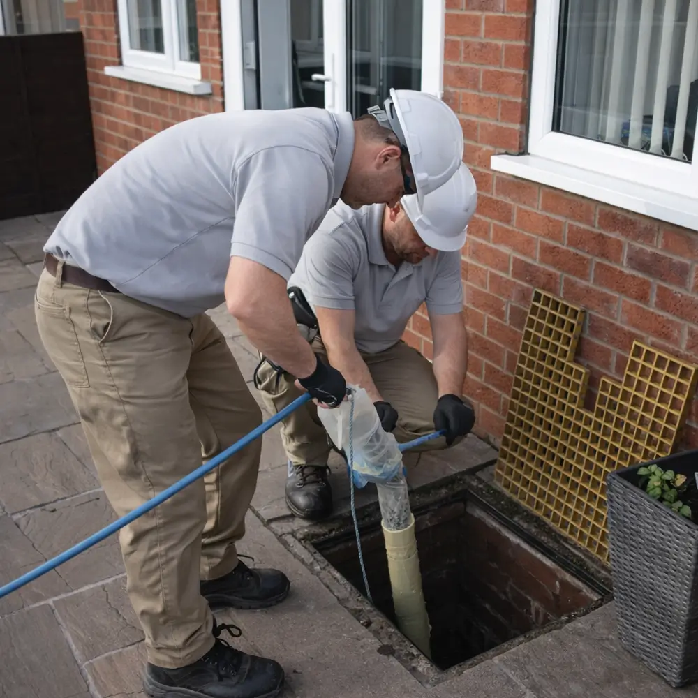 Blocked drain repair service in Hornchurch